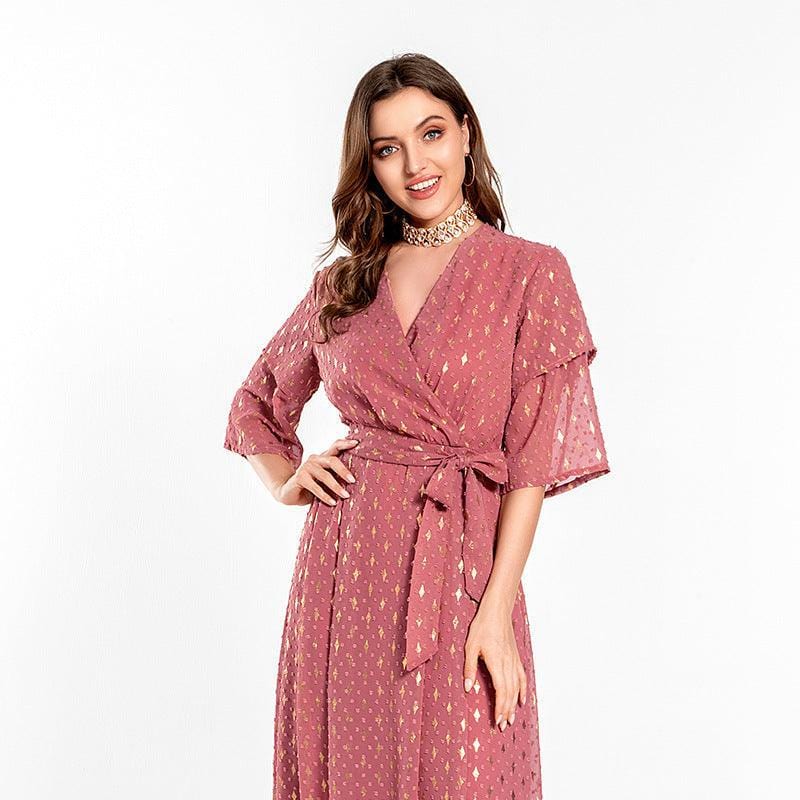 Lange Luchtige Ibiza Jurk