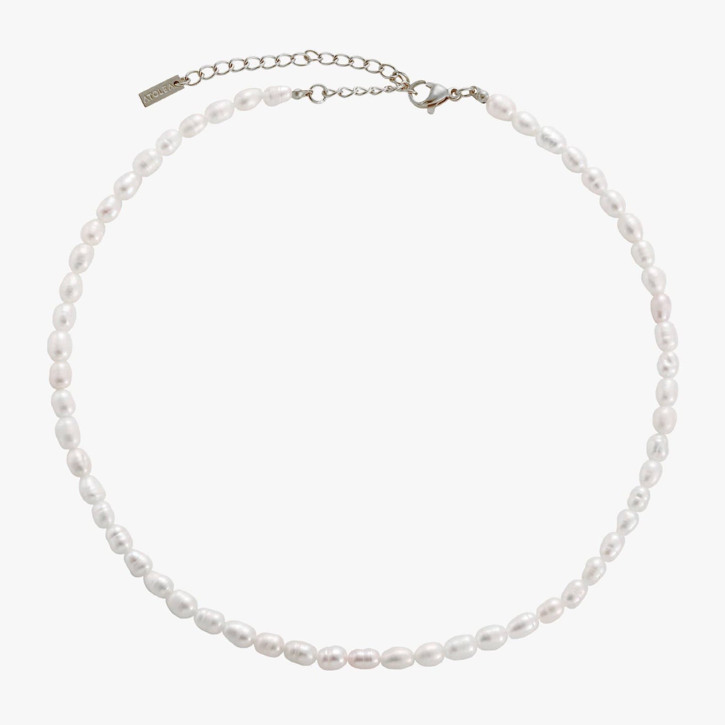 Zoetwaterparel Choker met Gouden PVD Coating voor Dames