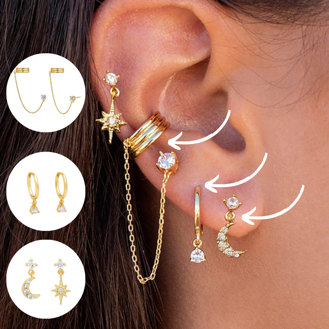 Dames Boho Oorbellen Set Lichtgewicht