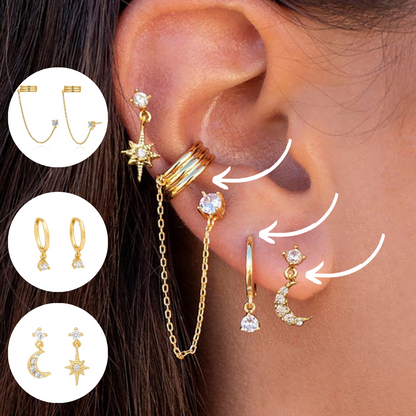 Dames Boho Oorbellen Set Lichtgewicht