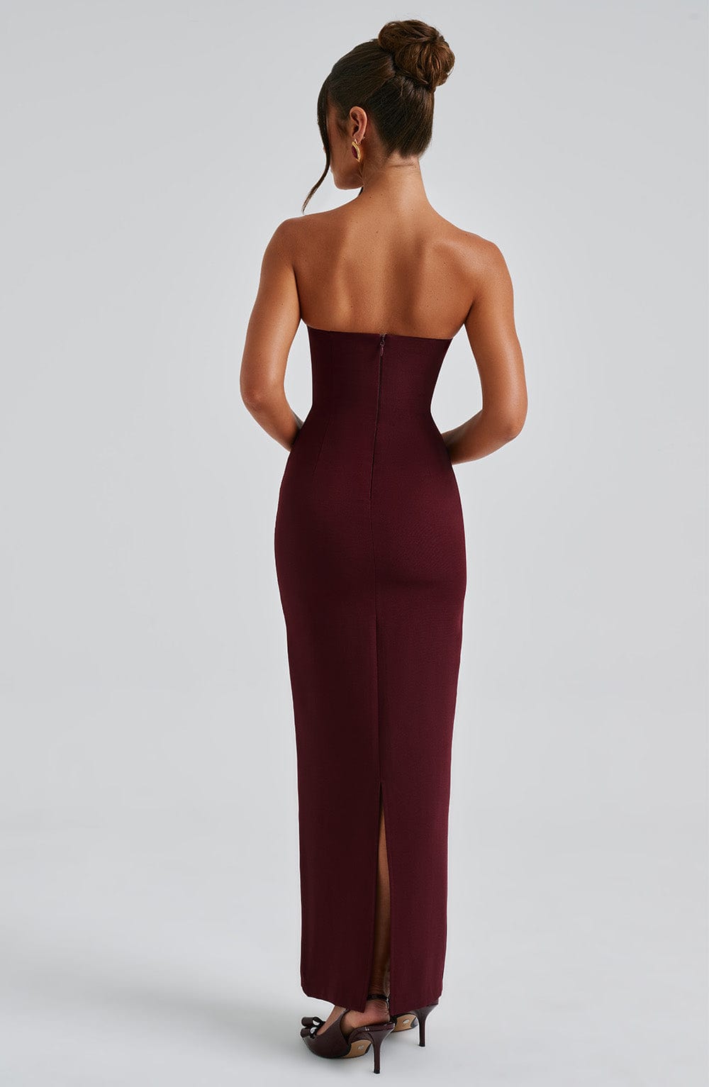 Elegante lange jurk voor feestelijke gelegenheden
