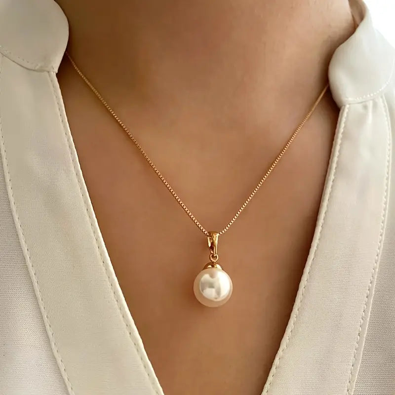 Fijn afgewerkte parelketting voor een verzorgde uitstraling