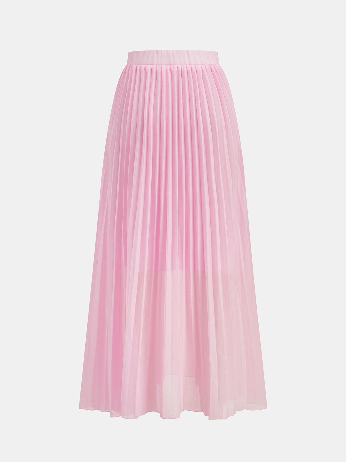 Dames rokset gedragen als elegante zomeroutfit met camitop en maxi rok