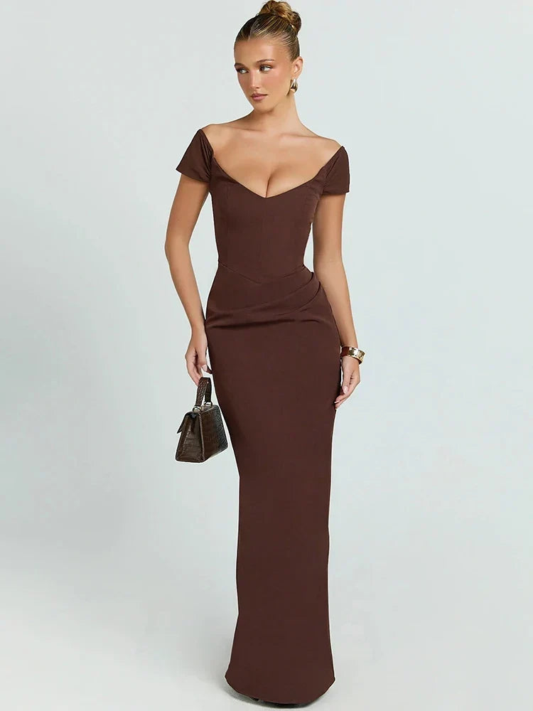 Dames maxi-jurk met elegante, vrouwelijke uitstraling