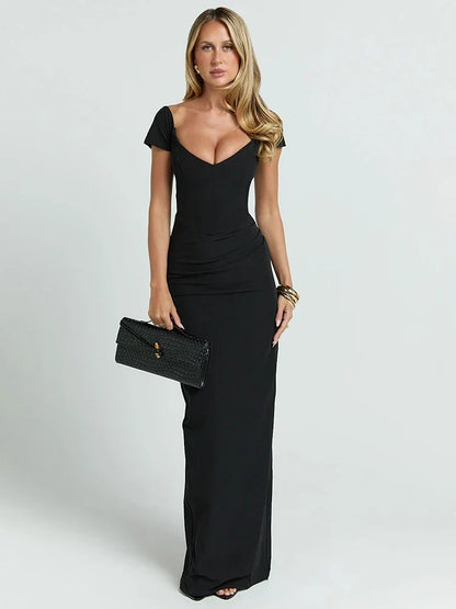 Dames Maxi Jurk Voor Zomerse Gelegenheden