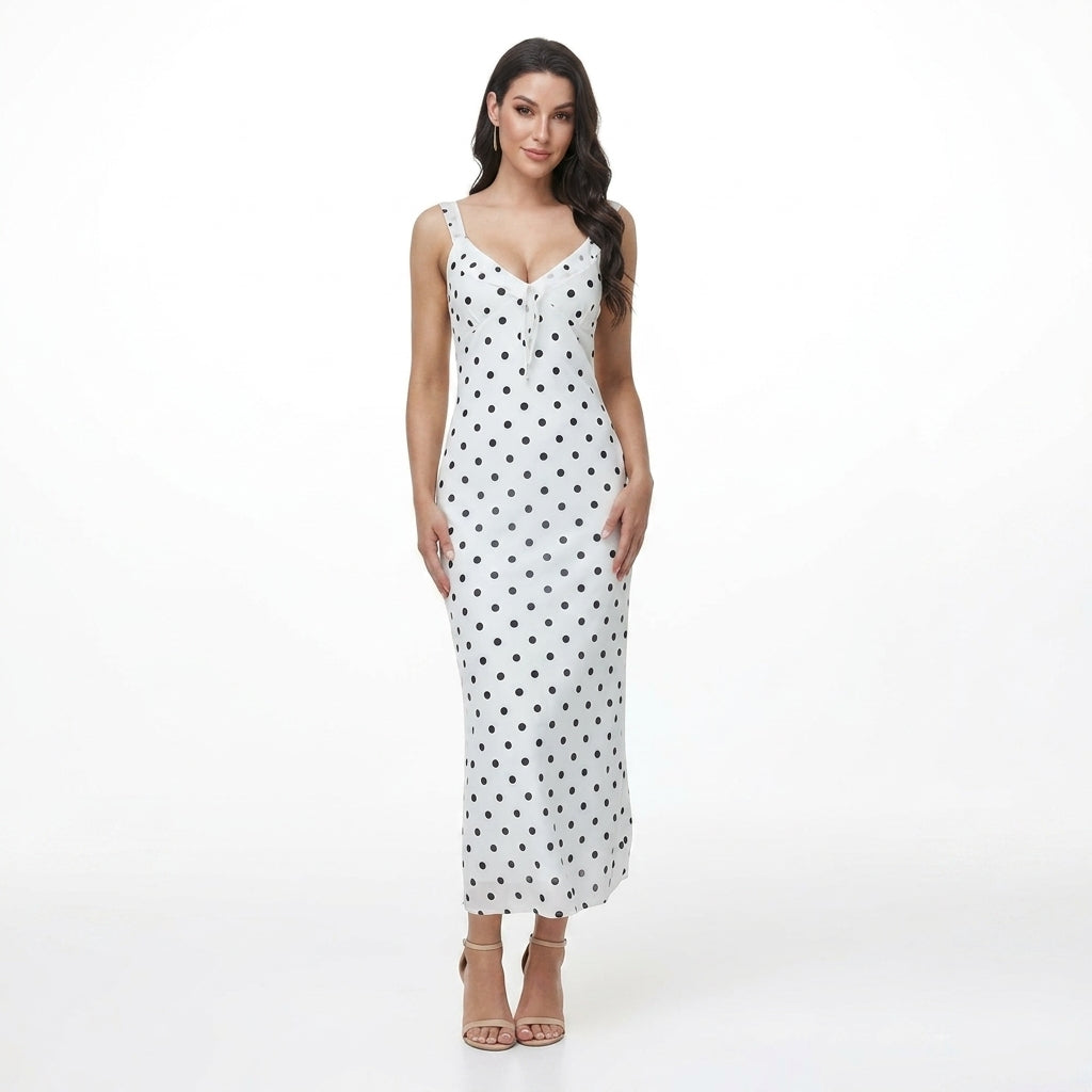 Maxi jurk met bloemenprint en ruches bij de schouders