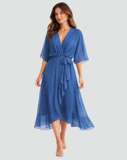 Zomerse maxi jurk voor dames bij warm weer