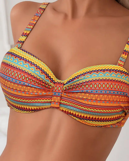 Bikinitop van dames tweedelige set met moderne pasvorm