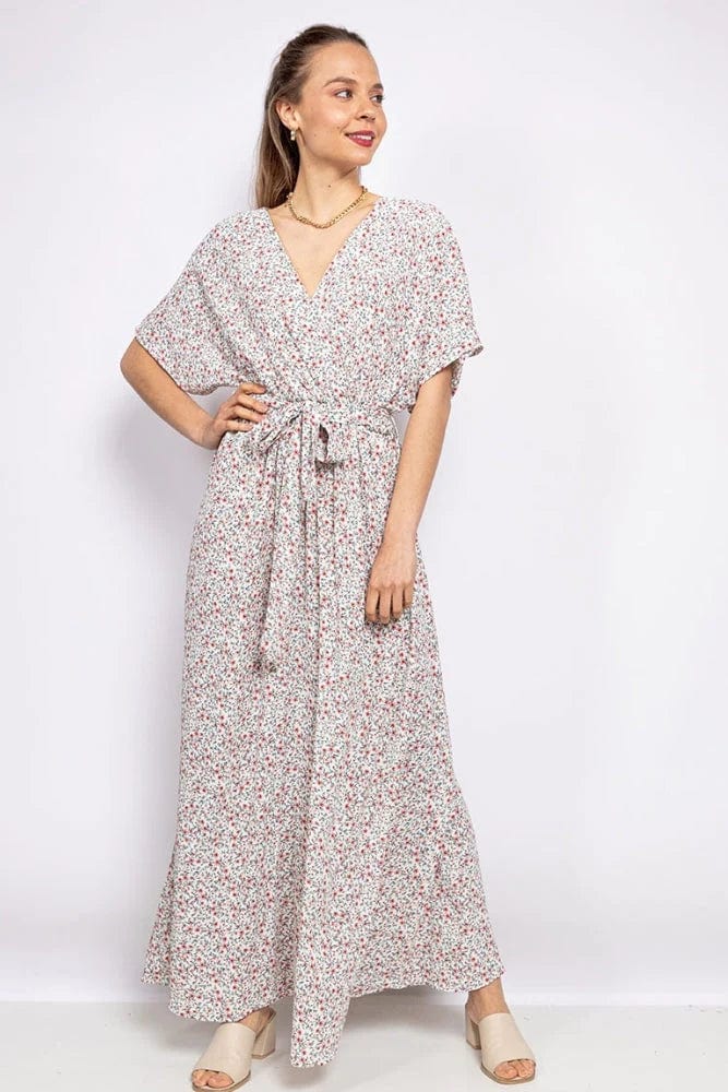 Bohemian Maxi Jurk Met Print