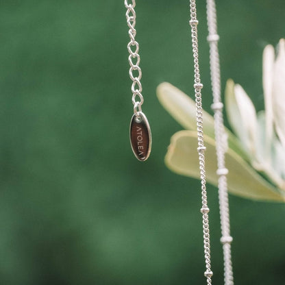 Boho Gelaagde Metalen Schakelketting Dames