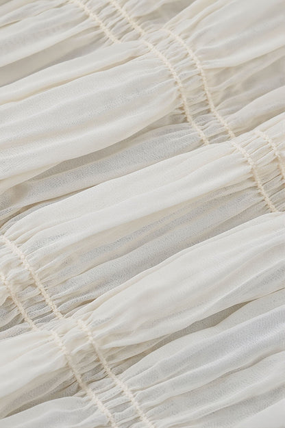 Dames Maxi Jurk Geribde Knit Met Diepe V Hals