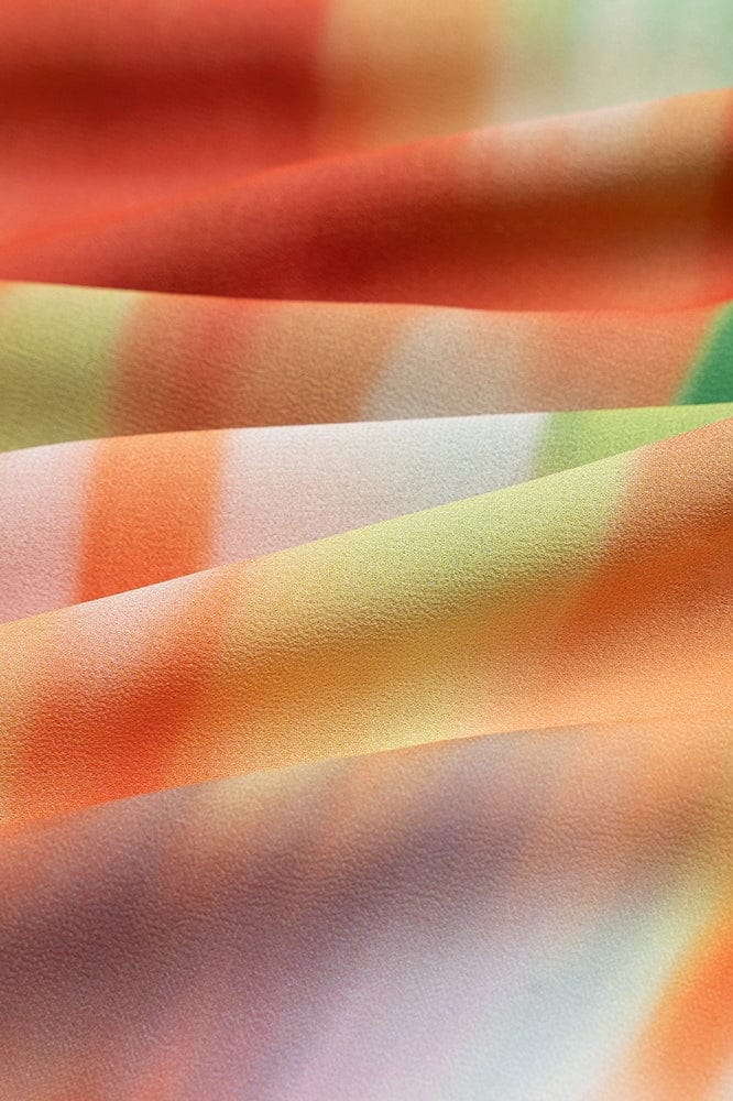 Dames Maxi Jurk Met Gradiënt Bloemenprint