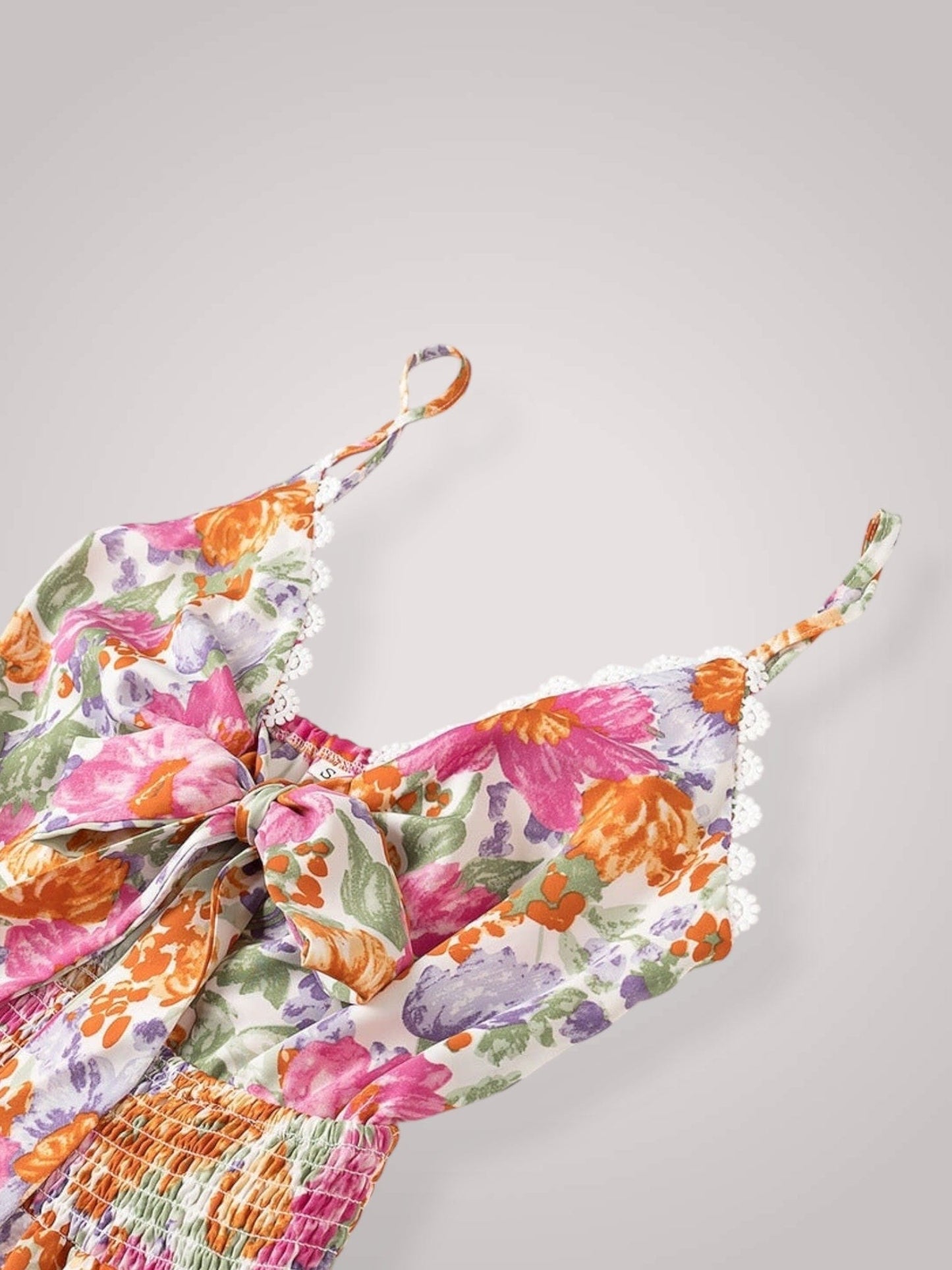 Dames Mini Jurk Met Bloemenprint En Ruches