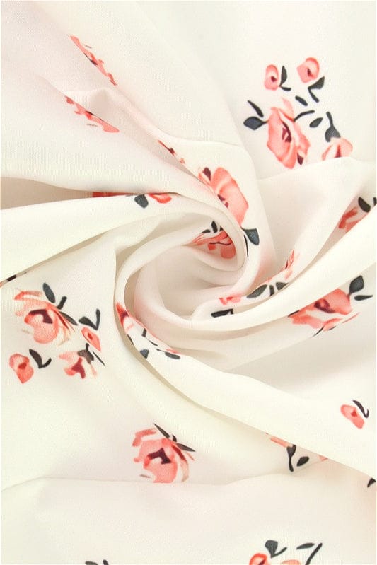 Dames maxi jurk met bloemenprint in een stijlvolle feestlook