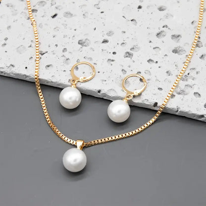 Parelketting set voor dames, elegant sieraad voor elke gelegenheid