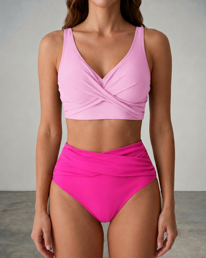 Dames Wikkel Bikini Met Sculpting Fit