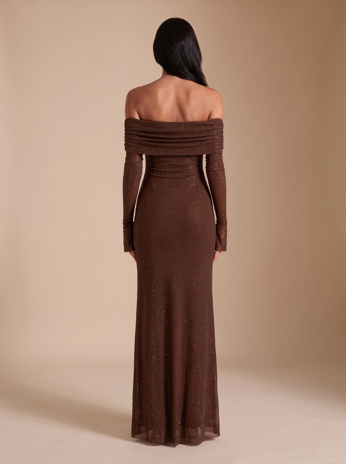 Elegante paillettenjurk met aansluitende pasvorm voor feestelijke gelegenheden