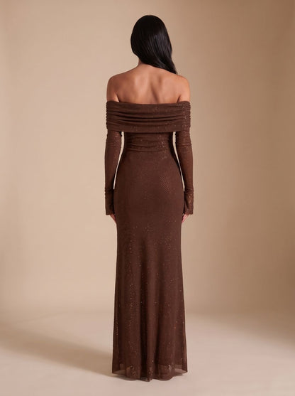 Elegante paillettenjurk met aansluitende pasvorm voor feestelijke gelegenheden