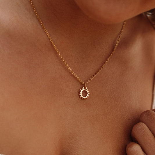 Zonnehanger Ketting Gepolijst Metaal Dames