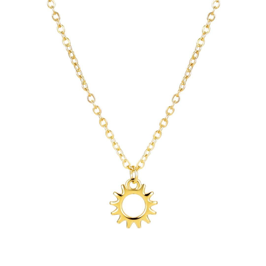 Zonnehanger Ketting Gepolijst Metaal Dames
