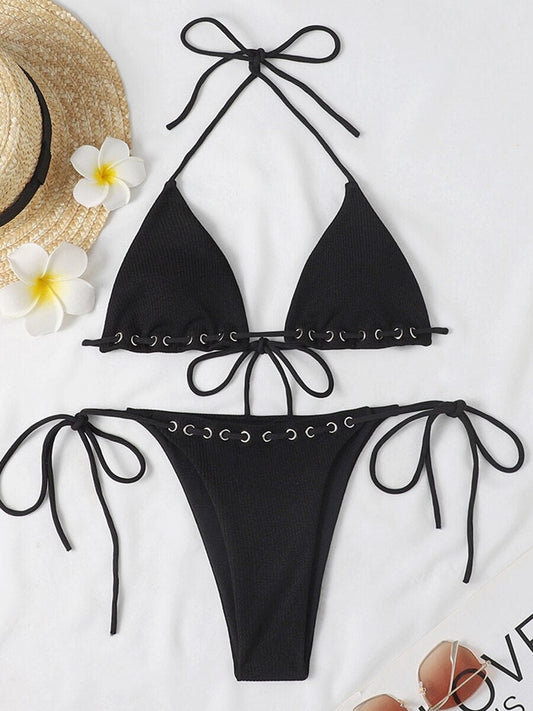 Zwarte Bali Ibiza Bikini